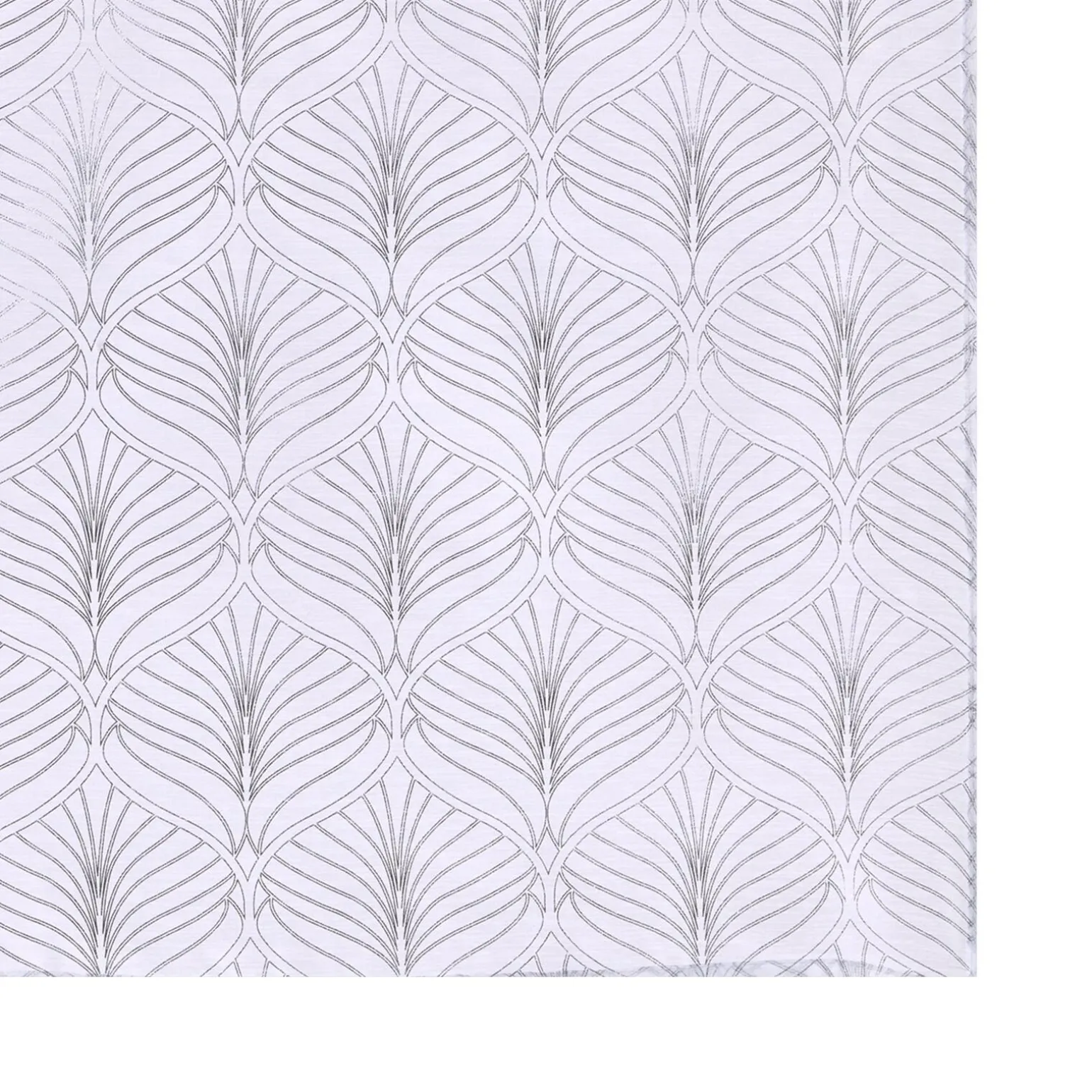 Vitrage ANAYA coloris argent 60 x 120 cm - 4MURS