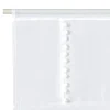 Vitrage COLCHAGUA coloris blanc 60 x 120 cm - 4MURS