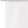 Vitrage COMÈTE coloris blanc 65 x 130 cm - 4MURS