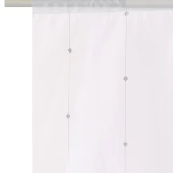 Vitrage COMÈTE coloris blanc 65 x 130 cm - 4MURS