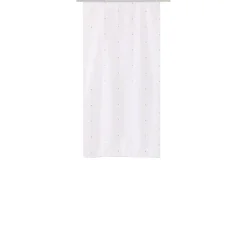 Vitrage COMÈTE coloris blanc 65 x 130 cm - 4MURS