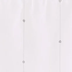 Vitrage COMÈTE coloris blanc 65 x 130 cm - 4MURS