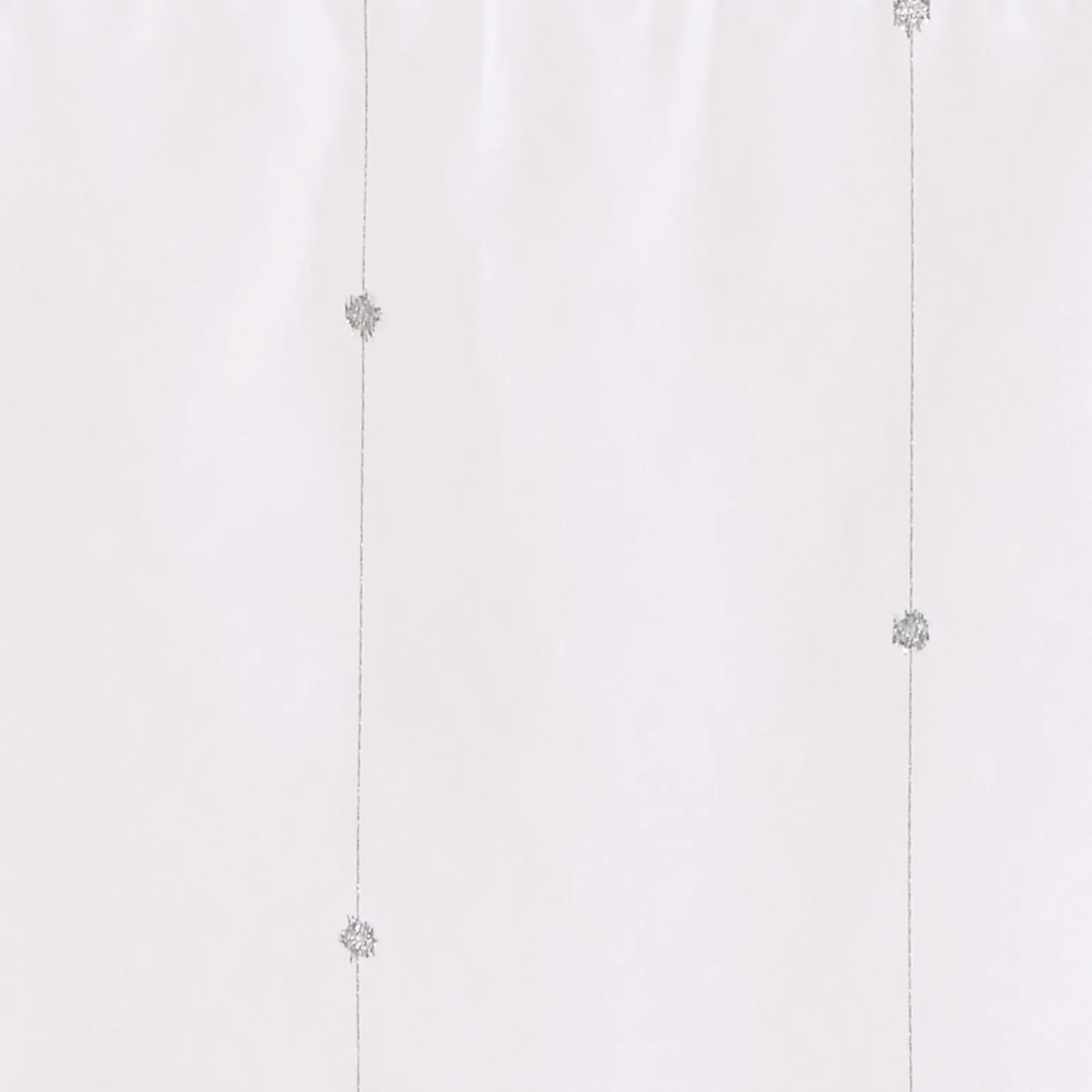 Vitrage COMÈTE coloris blanc 65 x 130 cm - 4MURS