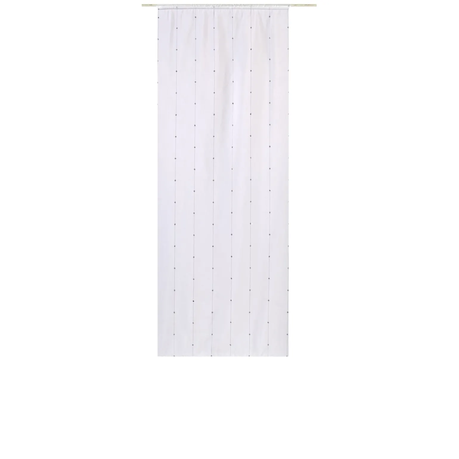 Vitrage COMÈTE coloris blanc 80 x 210 cm - 4MURS