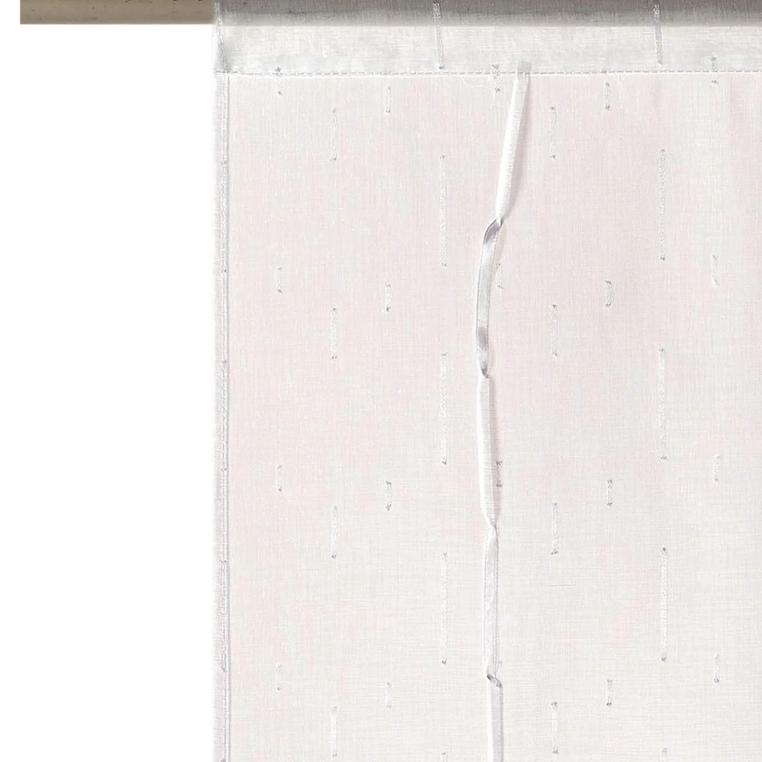 Vitrage FILAMENT coloris blanc 90 x 200 cm - 4MURS