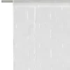 Vitrage FILAMENT coloris blanc 60 x 140 cm - 4MURS