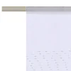 Vitrage FLOCON coloris blanc 45 x 130 cm - 4MURS