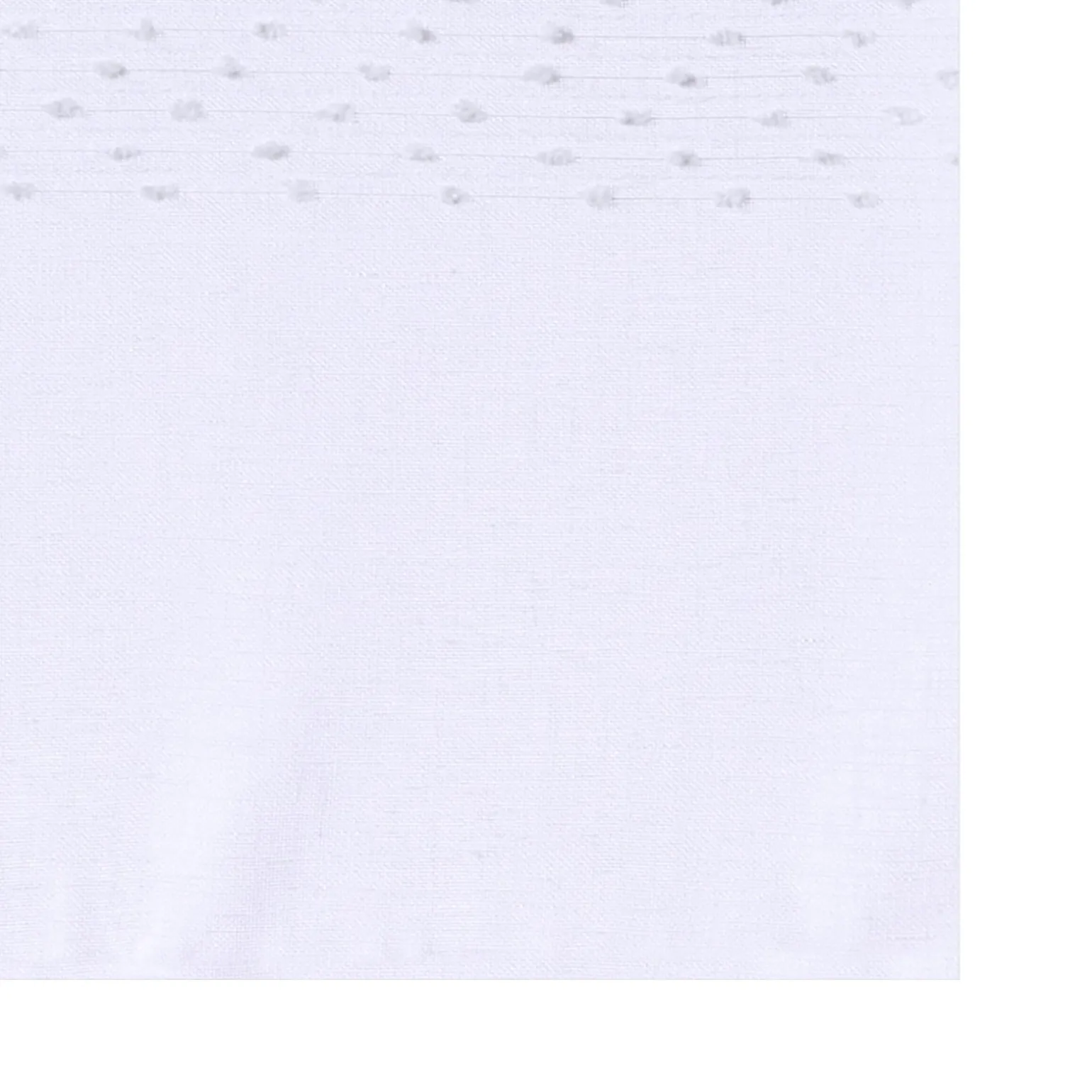 Vitrage FLOCON coloris blanc 45 x 130 cm - 4MURS