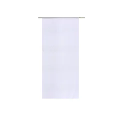 Vitrage FLOCON coloris blanc 58 x 130 cm - 4MURS
