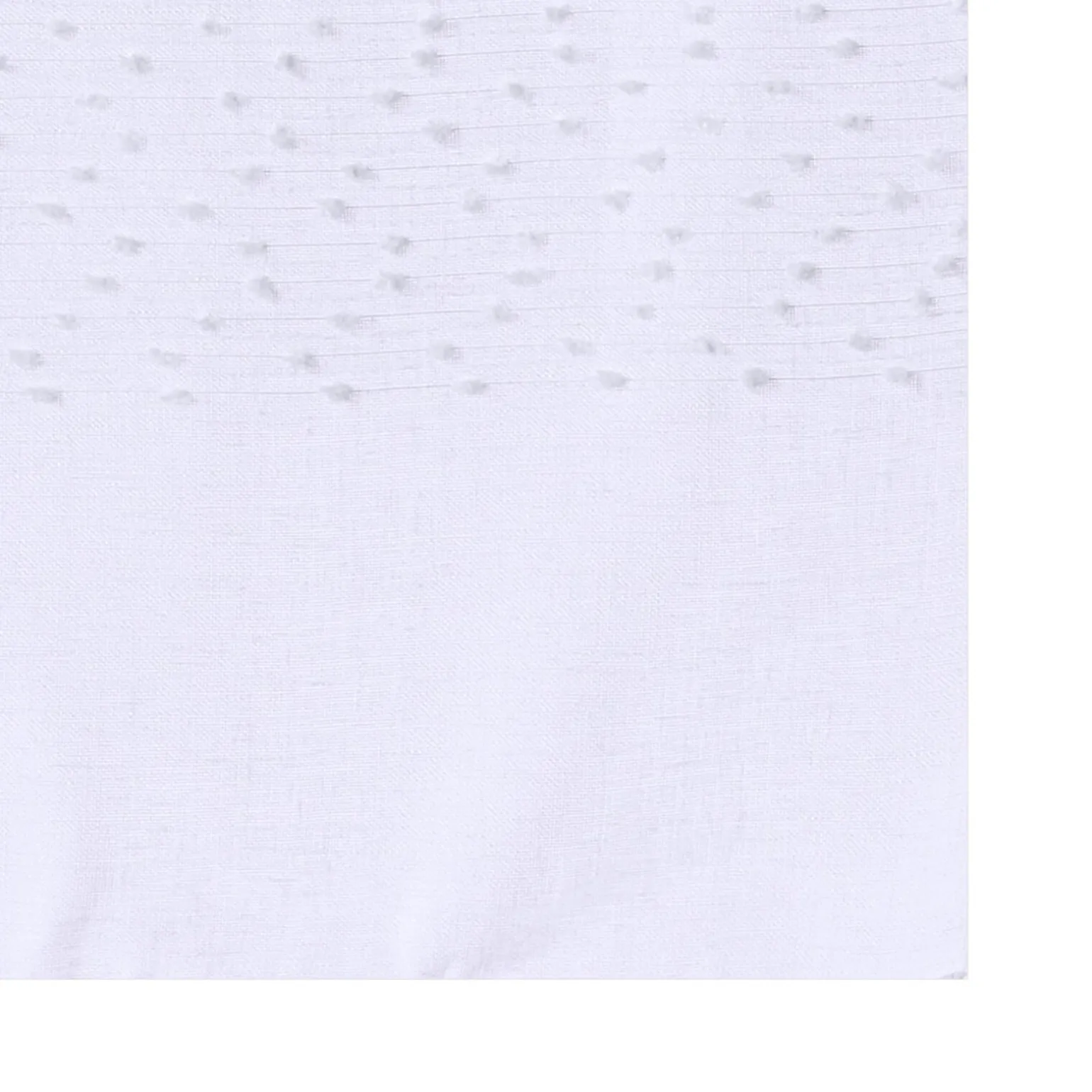 Vitrage FLOCON coloris blanc 58 x 130 cm - 4MURS
