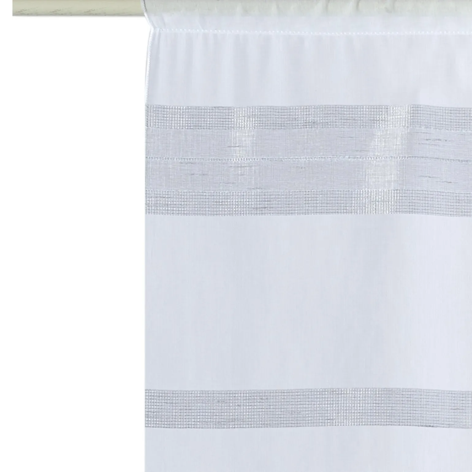 Vitrage GREGE coloris perle 80 x 210 cm - 4MURS