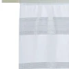 Vitrage GREGE coloris perle 58 x 130 cm - 4MURS