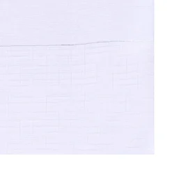Vitrage INDRA coloris blanc 60 x 140 cm - 4MURS