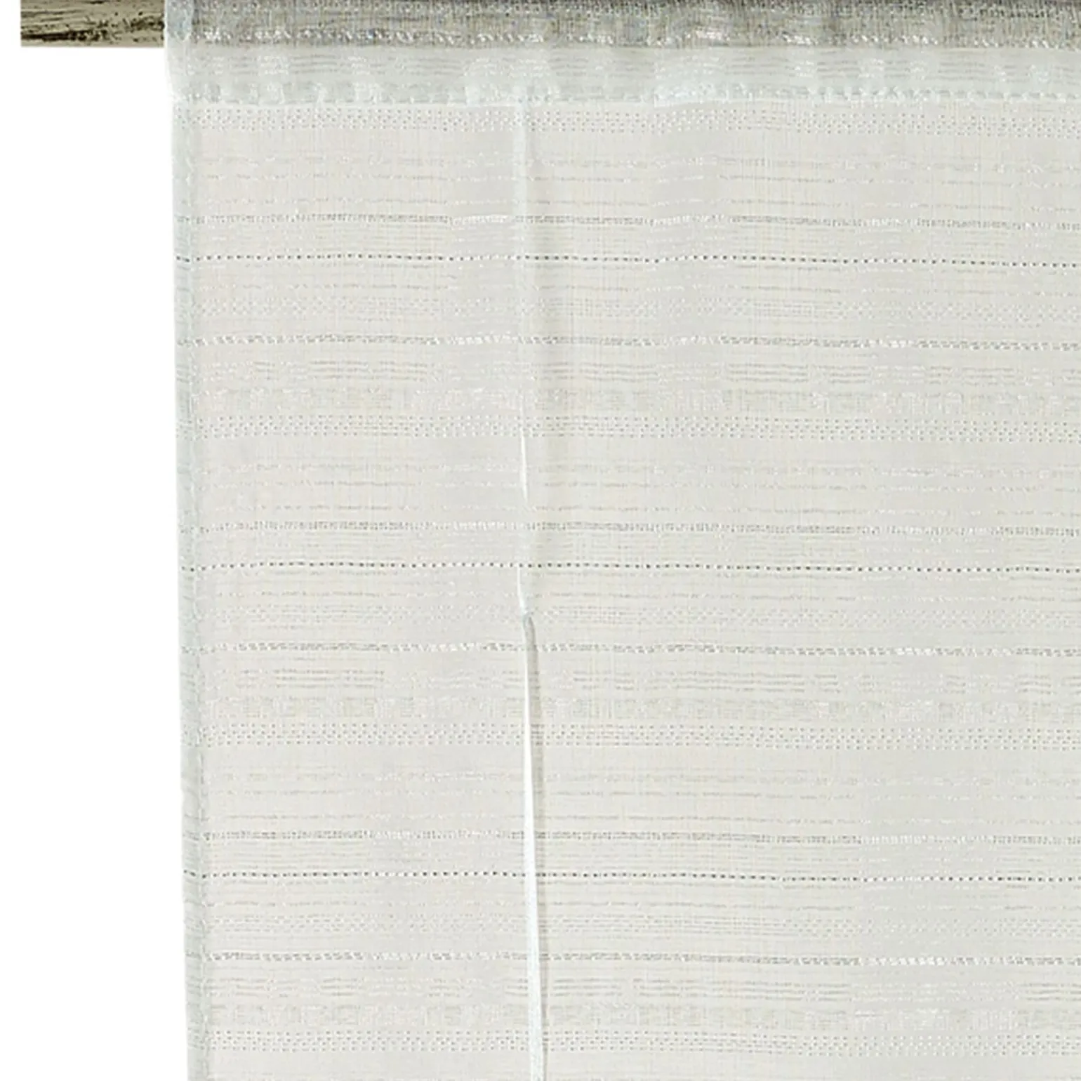 Vitrage LOLA coloris blanc 60 x 160 cm - 4MURS