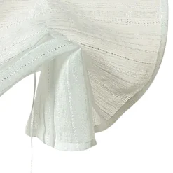 Vitrage LOLA coloris blanc 60 x 160 cm - 4MURS