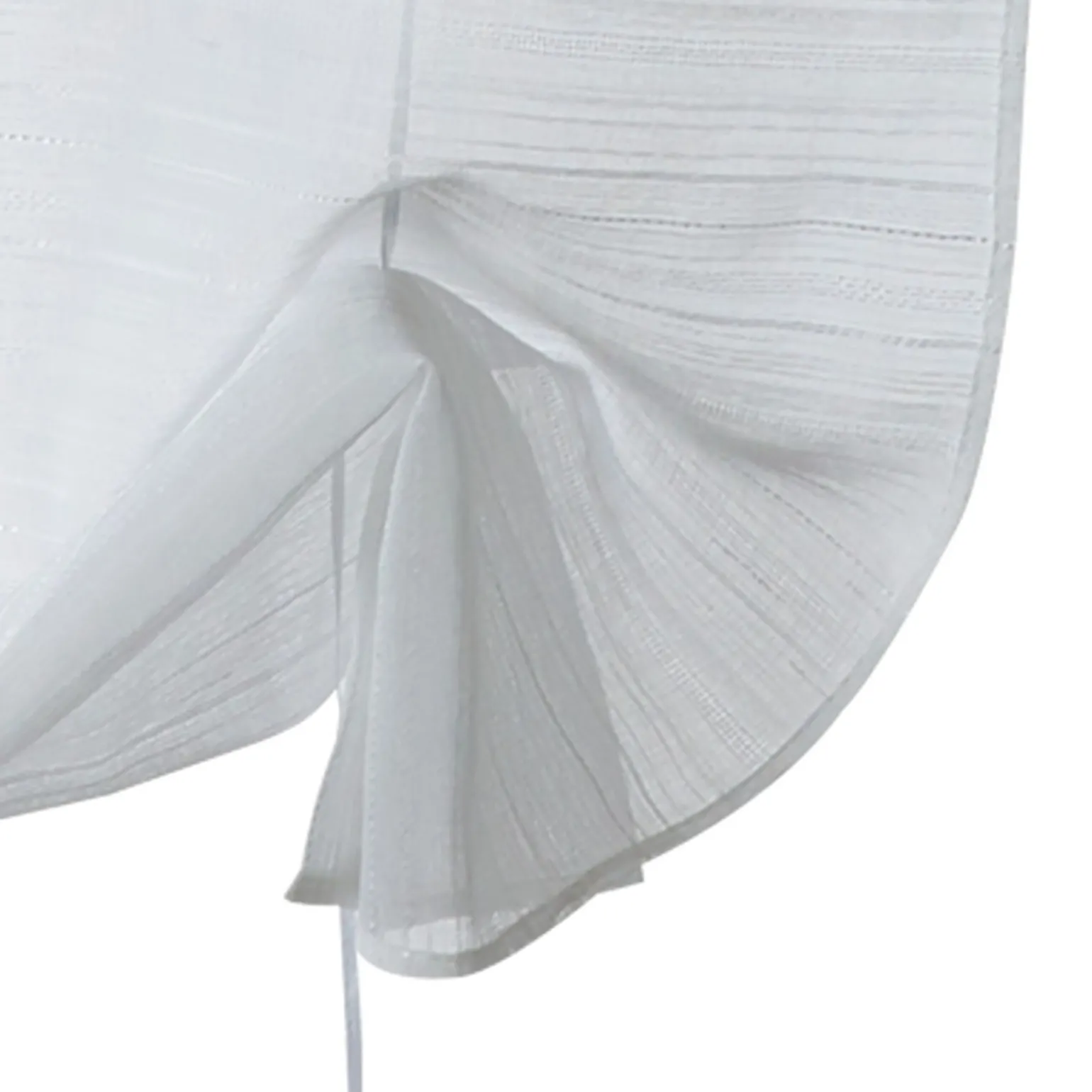 Vitrage LOLA coloris blanc 70 x 200 cm - 4MURS