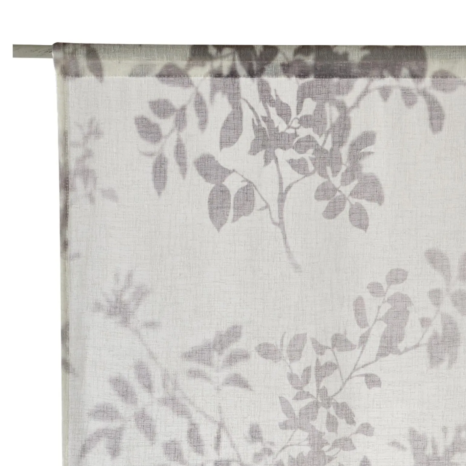 Vitrage OMBRE coloris gris 90 x 210 cm - 4MURS