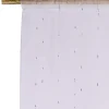 Vitrage QUEEN coloris blanc 60 x 120 cm - 4MURS