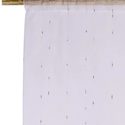 Vitrage QUEEN coloris blanc 60 x 120 cm - 4MURS