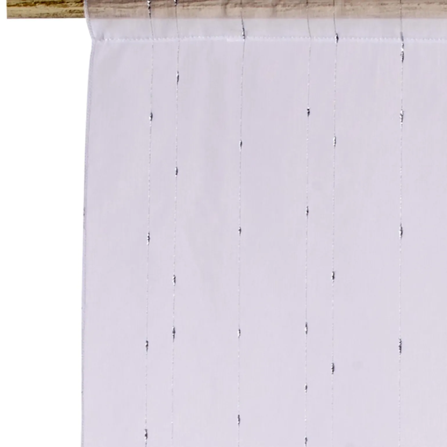Vitrage QUEEN coloris blanc 60 x 120 cm - 4MURS