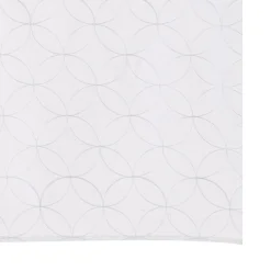 Vitrage ROSA coloris blanc 60 x 120 cm - 4MURS