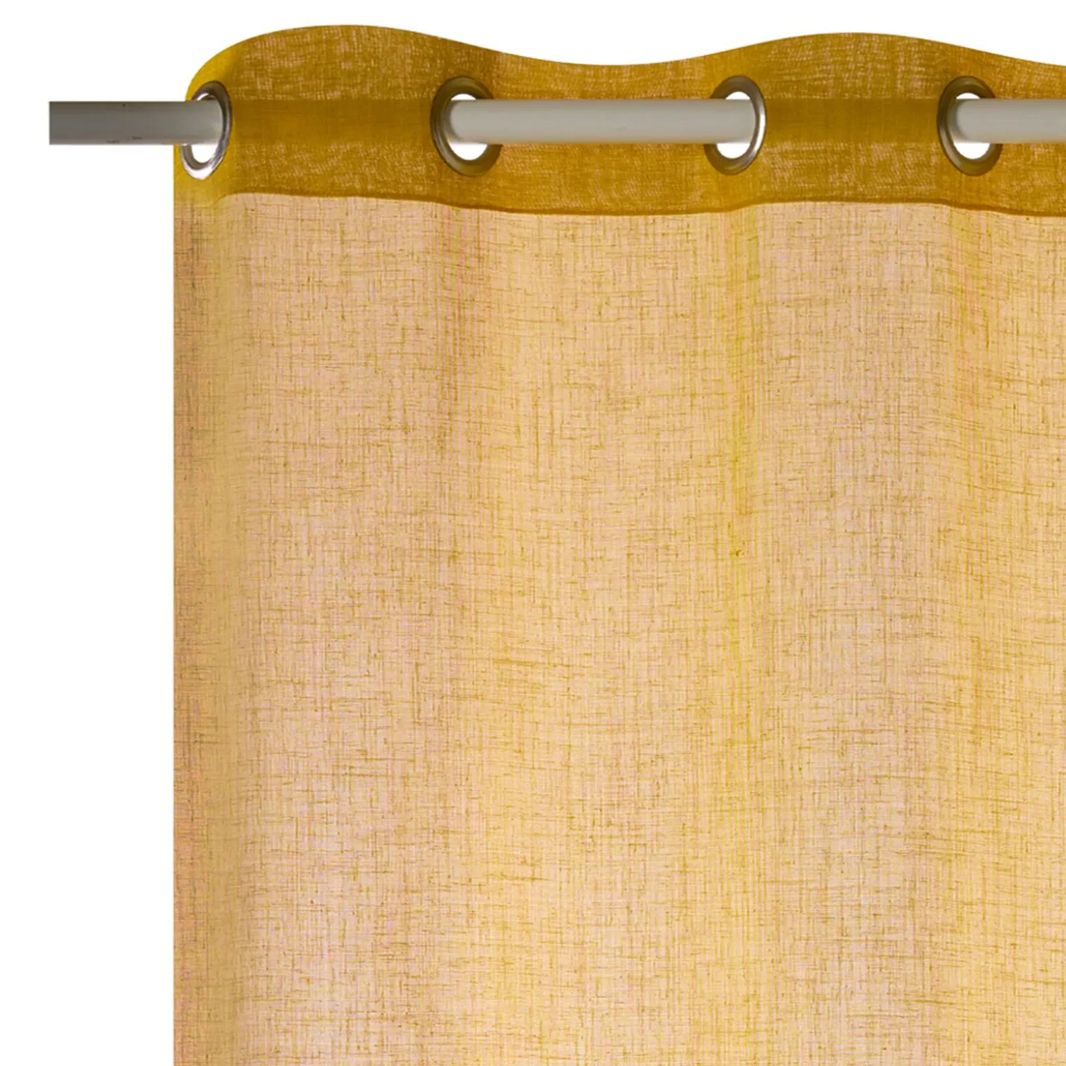 Voilage AIA coloris curry 140 x 240 cm - 4MURS