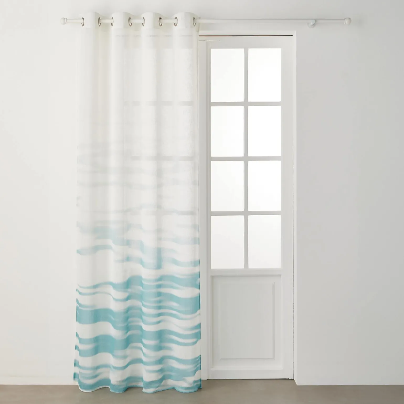 Voilage AQUA coloris acqua 140 x 240 cm - 4MURS