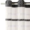 Voilage BAOBAB coloris noir 140 x 240 cm - 4MURS