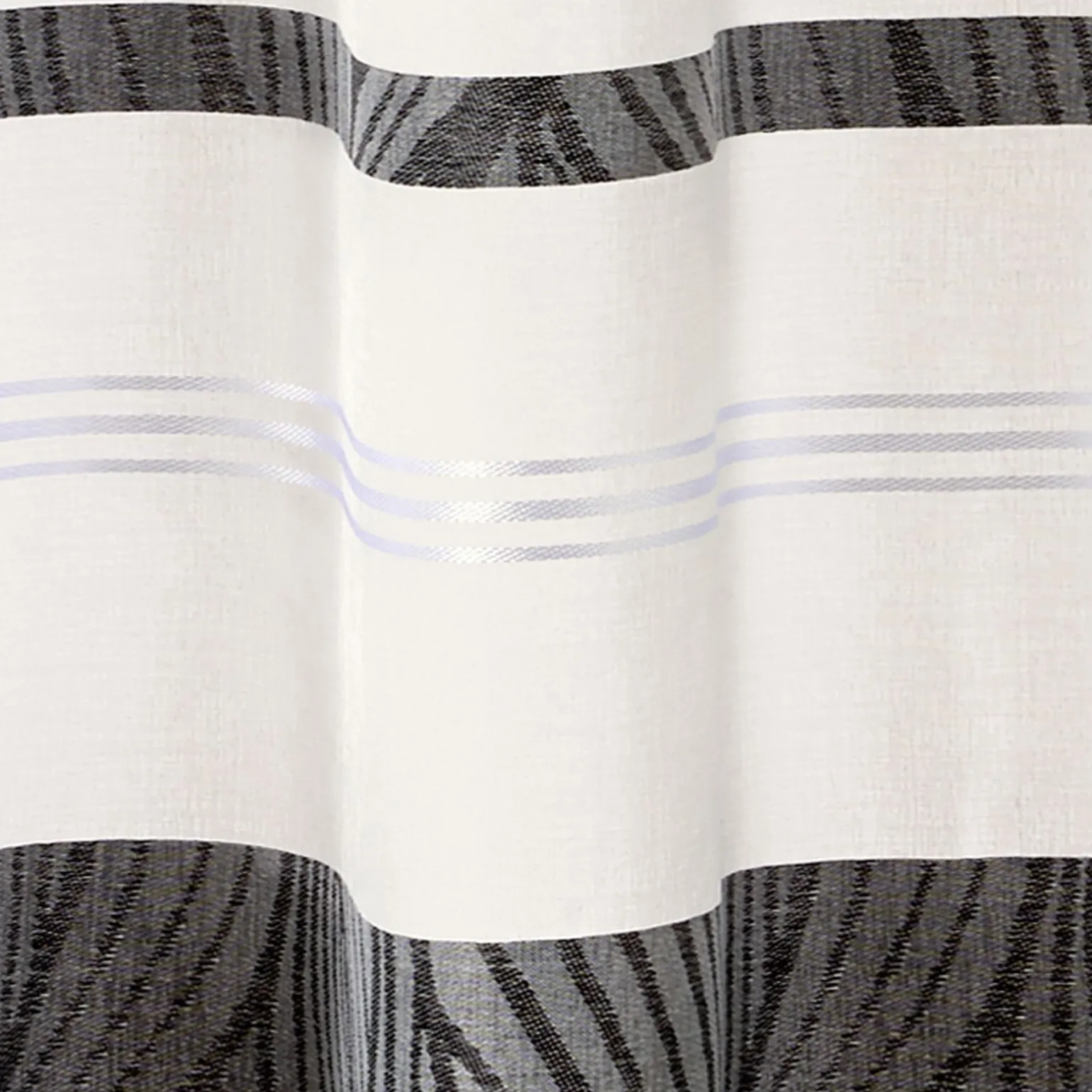 Voilage BAOBAB coloris noir 140 x 240 cm - 4MURS