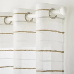 Voilage BEACE coloris blanc 140 x 240 cm - 4MURS
