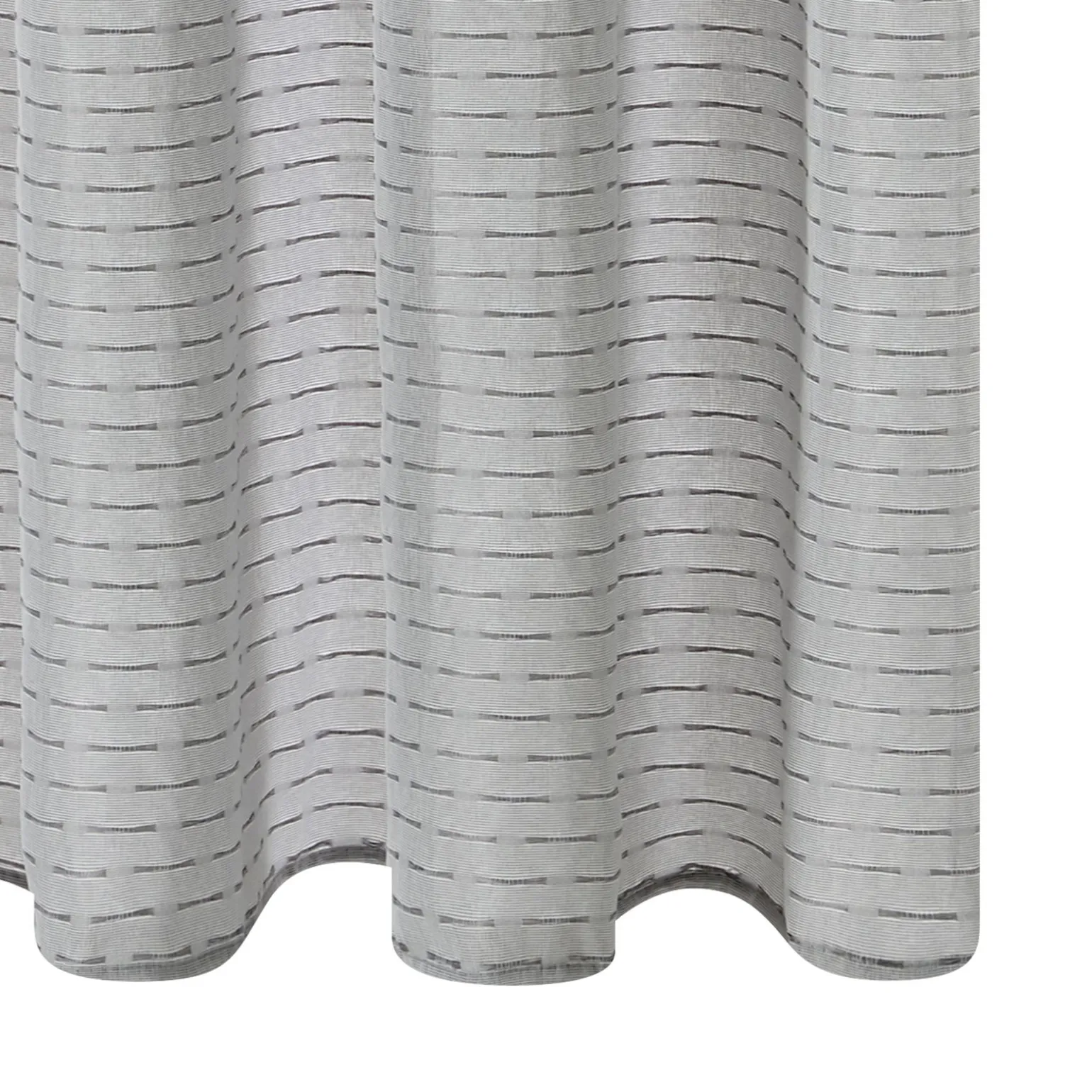 Voilage BEAURECUEIL coloris gris 140 x 240 cm - 4MURS