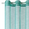 Voilage CANOAS coloris bleu aqua 140 x 260 cm - 4MURS