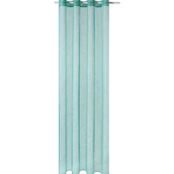 Voilage CANOAS coloris bleu aqua 140 x 260 cm - 4MURS