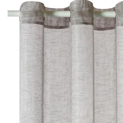 Voilage CANOAS coloris gris 140 x 260 cm - 4MURS