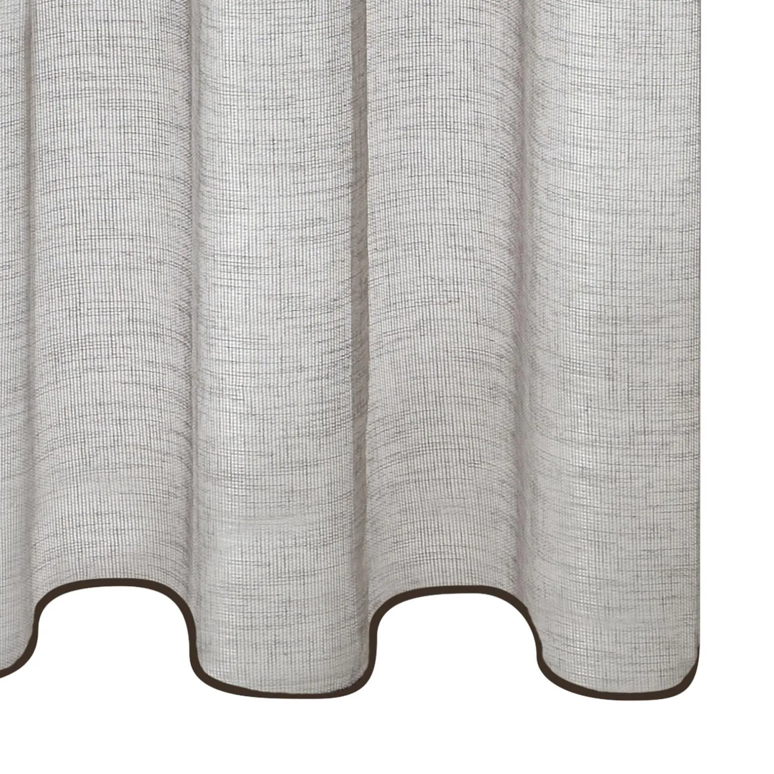 Voilage CANOAS coloris gris 140 x 260 cm - 4MURS