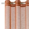 Voilage CANOAS coloris terre brulée 140 x 260 cm - 4MURS