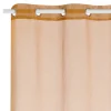Voilage COLORS coloris ambre 140 x 260 cm - 4MURS