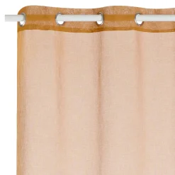 Voilage COLORS coloris ambre 140 x 260 cm - 4MURS