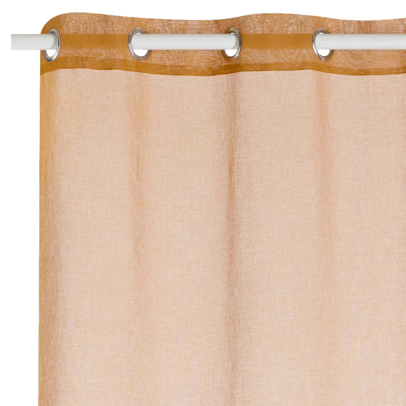 Voilage COLORS coloris ambre 140 x 260 cm - 4MURS