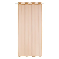 Voilage COLORS coloris ambre 140 x 260 cm - 4MURS