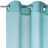 Voilage COLORS coloris bleu glacier 140 x 260 cm - 4MURS