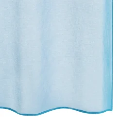 Voilage COLORS coloris bleu turquoise 140 x 260 cm - 4MURS