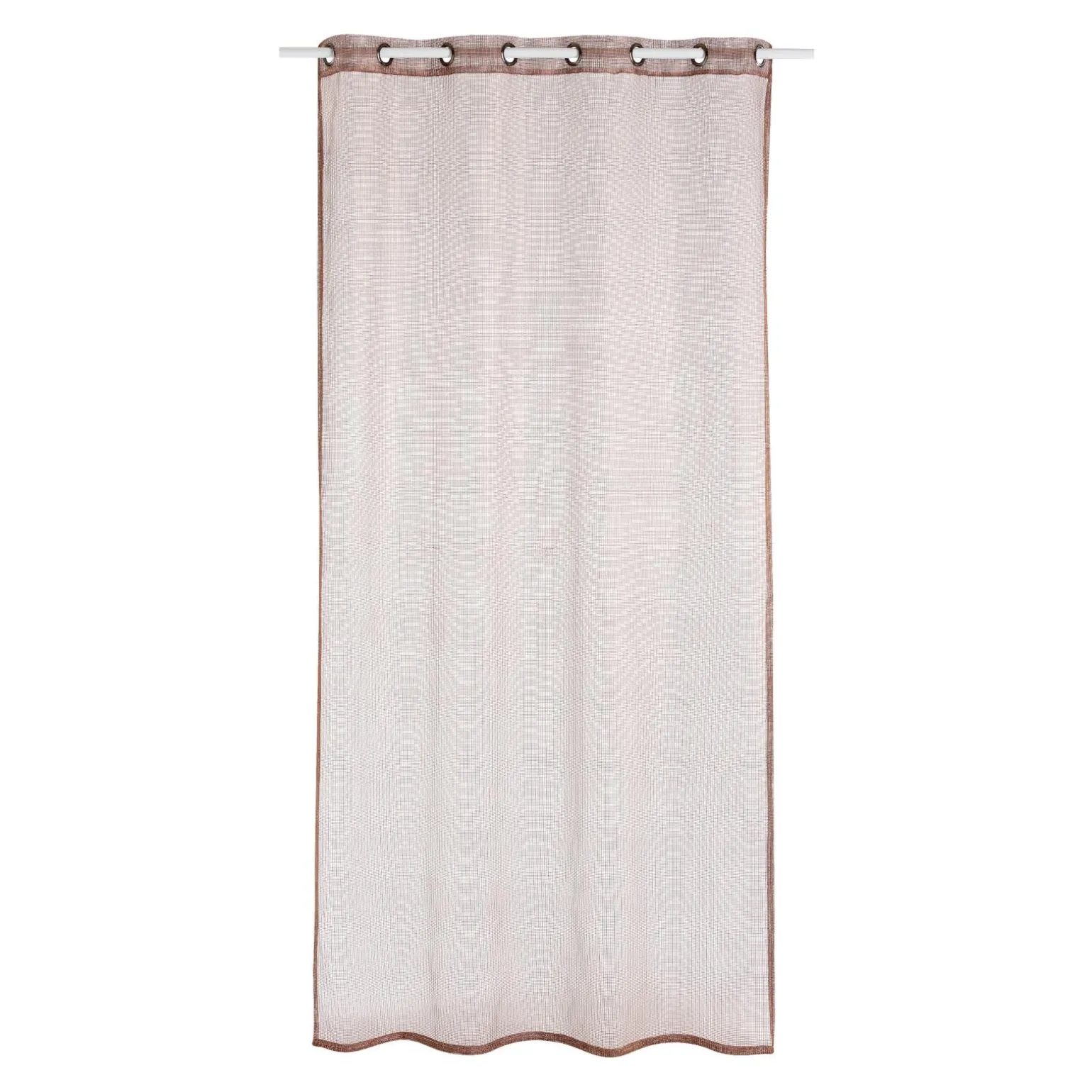 Voilage COOPER coloris cuivre 140 x 260 cm - 4MURS