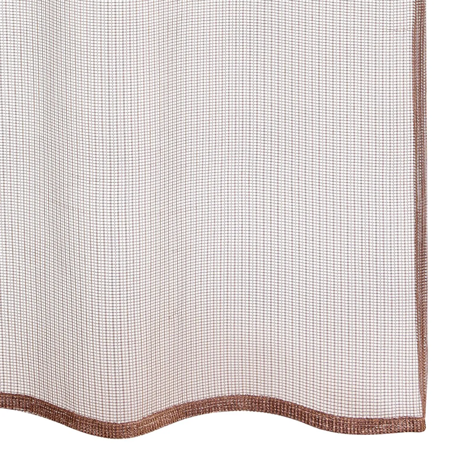 Voilage COOPER coloris cuivre 140 x 260 cm - 4MURS