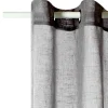 Voilage ENZOY coloris gris 140 x 240 cm - 4MURS