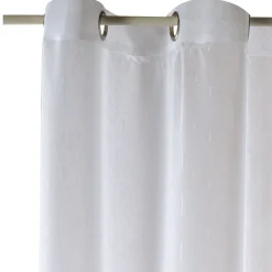Voilage FILAMENT coloris blanc 140 x 240 cm - 4MURS