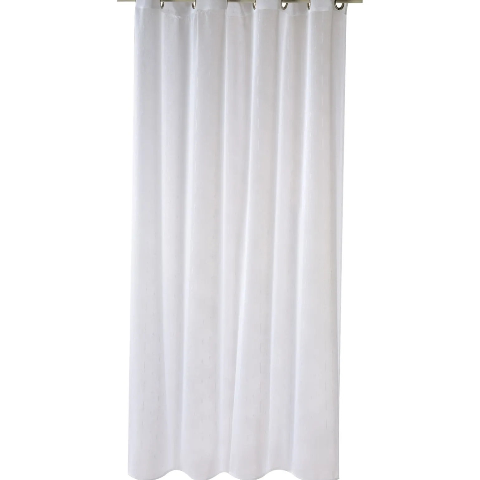 Voilage FILAMENT coloris blanc 140 x 240 cm - 4MURS