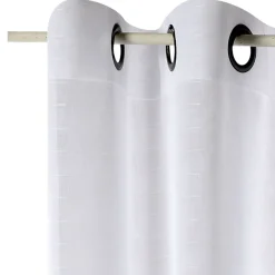 Voilage FLOT BLEU coloris blanc 300 x 240 cm - 4MURS