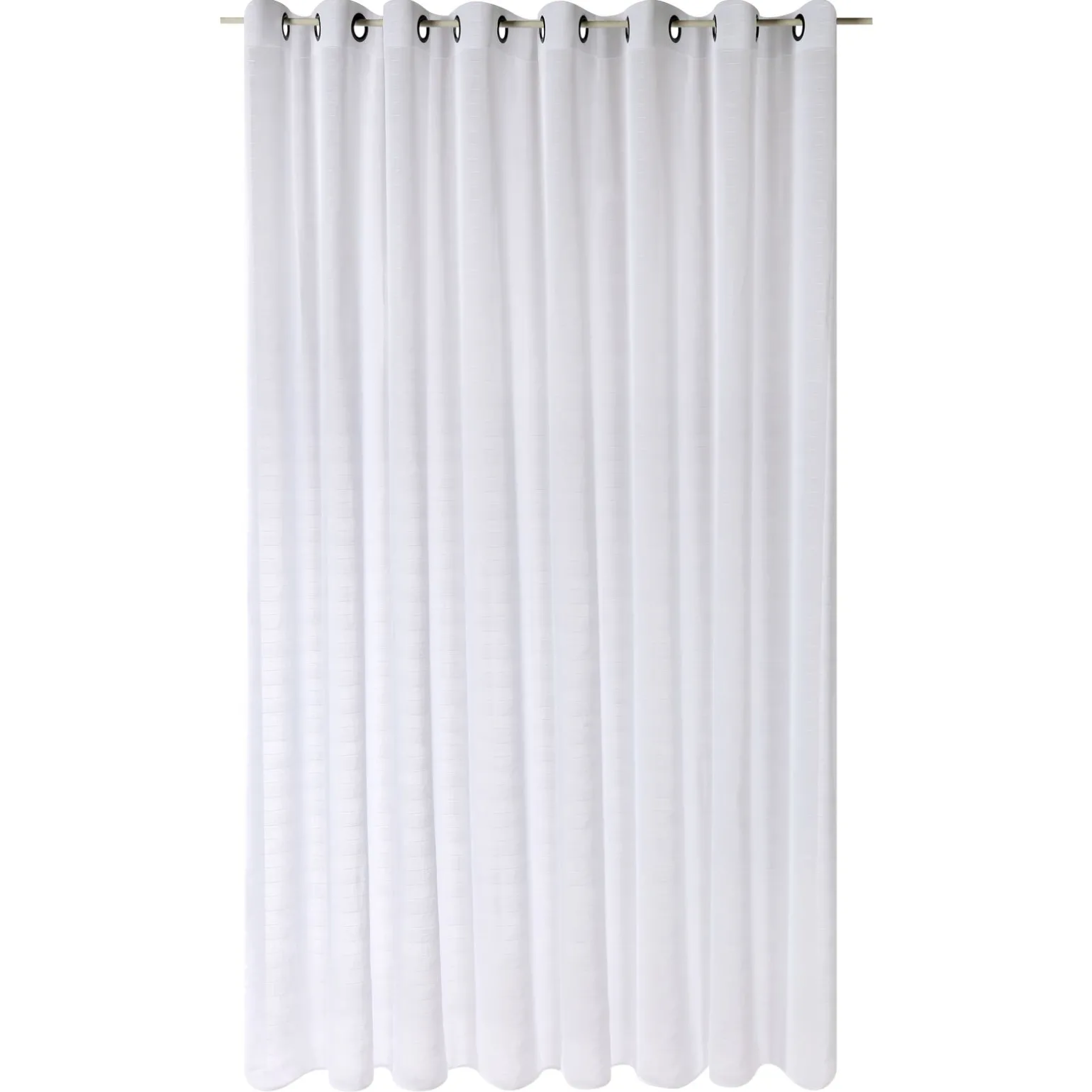 Voilage FLOT BLEU coloris blanc 300 x 240 cm - 4MURS