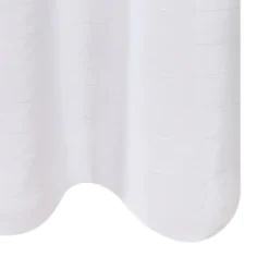 Voilage FLOT BLEU coloris blanc 300 x 240 cm - 4MURS